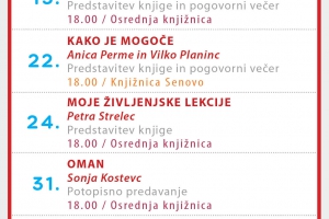 Knjižnica v januarju