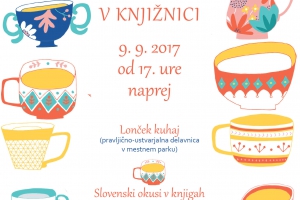 Okusno popoldne v knjižnici