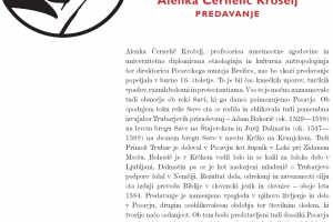 500 let rojstva Adama Bohoriča in 16. stl. v Posavju, predavanje