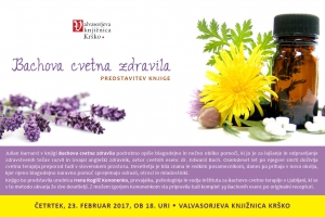 Bachova cvetna zdravila, predstavitev knjige