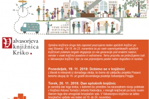 Praznujmo teden splošnih knjižnic