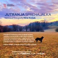 JUTRANJA SPREHAJALKA, razstava fotografij Nine Košak