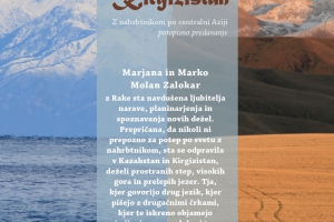 Kazahstan in Kirgizistan, potopisno predavanje