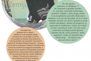 Kot bi Luna padla na Zemljo, pogovor