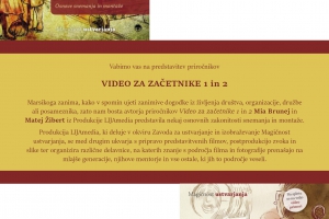 Video za začetnike, predstavitev priročnikov