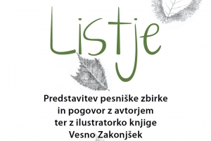 Listja, predstavitev pesniške zbirke