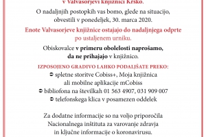 Odpoved dogodkov in dejavnosti