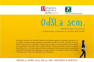 Odšla sem.