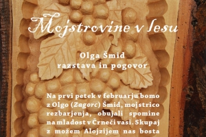 Mojstrovine v lesu, razstava in pogovor
