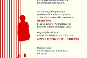 Brina Svit - spletni literarni pogovor ob začetku PBS