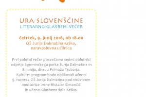 1. poletni večer v parku