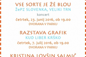 Poletni večeri v parku 2016