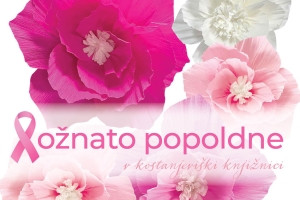 Rožnato popoldne v kostanjeviški knjižnici