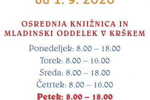 ODPIRALNI ČAS od 1. 9. naprej