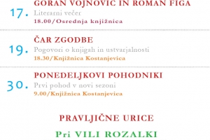 Knjižnica v oktobru