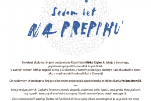 Mirko Cigler, pogovor na Senovem