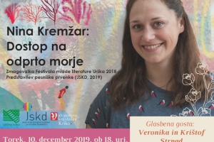Nina Kremžar, literarni večer