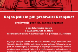 Kaj so jedli in pili prebivalci Kranjske?