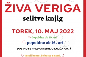 ŽIVA VERIGA selitve knjig - pridružite se