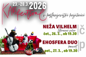 Ehosfera duo -  Kavč festival v kostanjeviški knjižnici