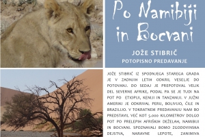Po Namibiji in Bocvani, potopisno predavanje